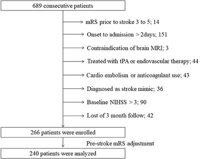 The Impact of Cerebral Microbleeds Presence on Outcome Following Minor Stroke Treated With Antiplatelet Therapy